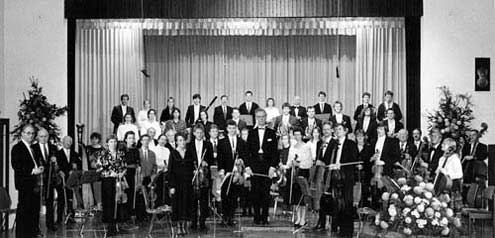 Das Strohgäu-Sinfonieorchester 1988.