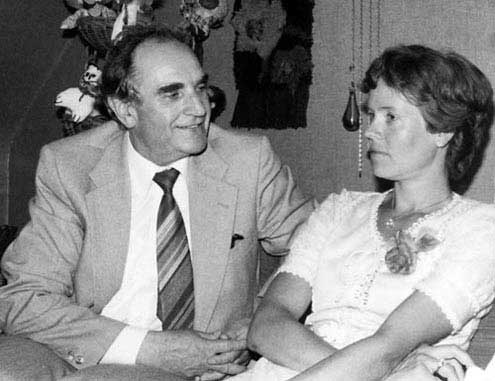 Bürgermeister Hermann Butzer und Ingrid Nonnenmann