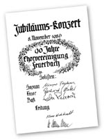 Ein Blatt aus dem Orchesterbuch. Ein Blatt aus dem Orchesterbuch.