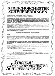 Namensänderung des Orchesters 1985.