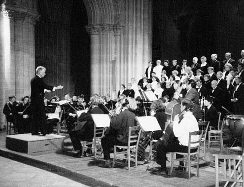 Oratorienkonzert in der Kathedrale von Bayeux...